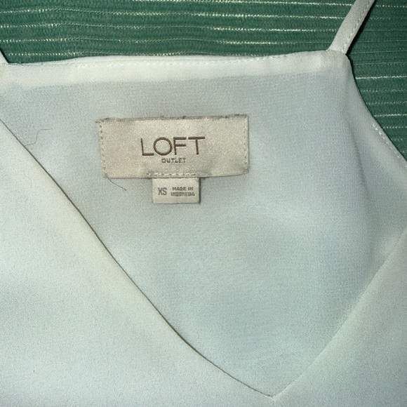 LOFT Black and Cream Strappy Tank Bundle of 2 - XS - Picture 3 of 6